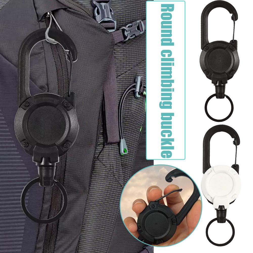 Tough Retractable Keychain with Pull Clip