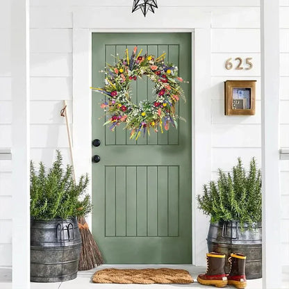 Beautiful Fresh Flower Home Decor Wreath