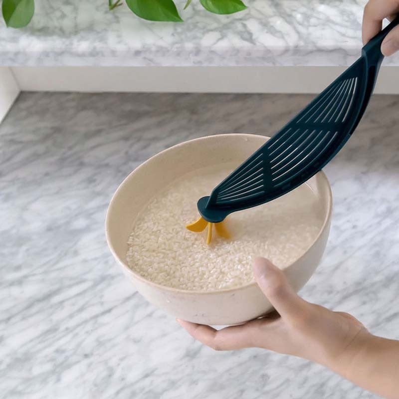 Easy Rice Washing Strainer Spoon