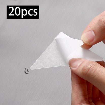 Clear Shirt Collar Stays Set