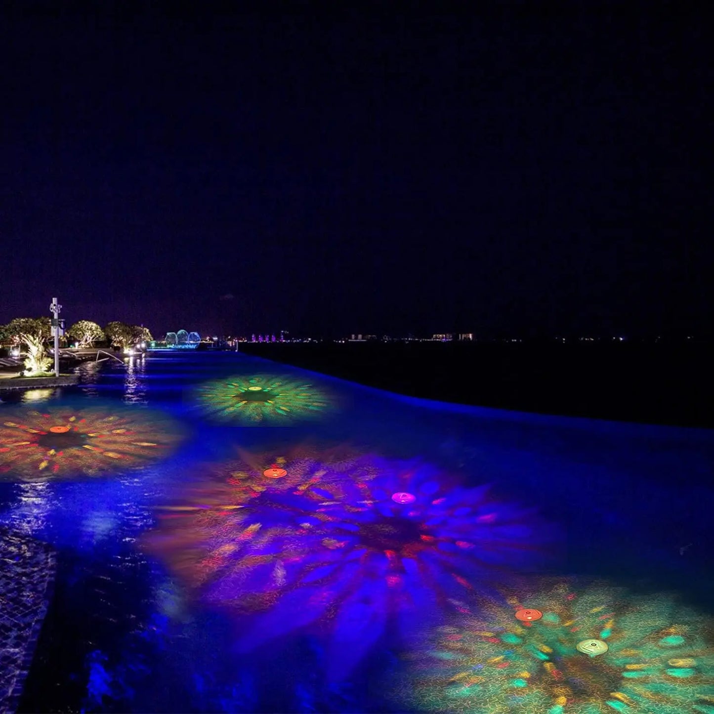 Colorful Waterproof LED Pool Lamp with RGB Lights