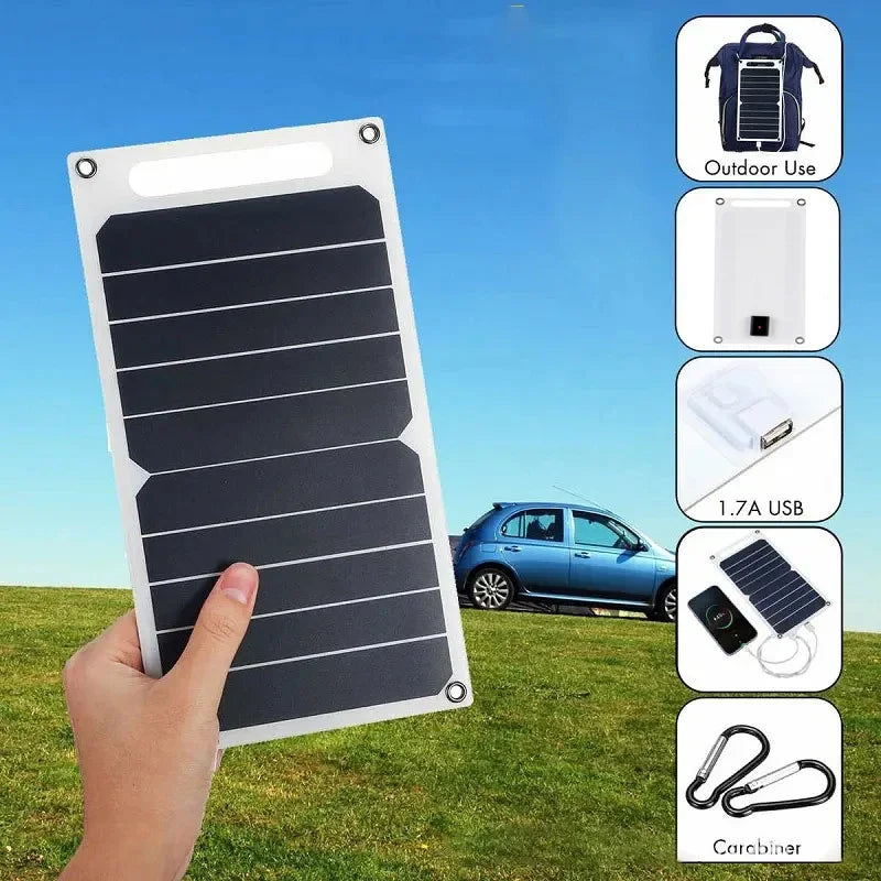 Portable 30W Solar Charger Panel for Phone & Camp - Befez