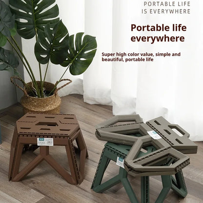 Portable Folding Camp Stool