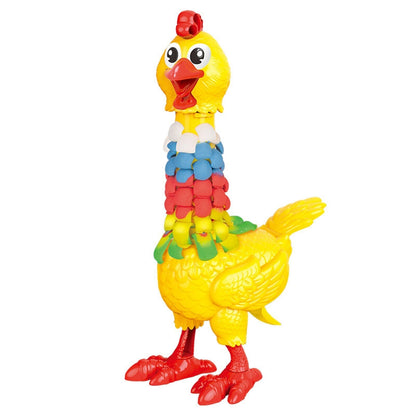 Fun Plush Chicken Pet Toy - Befez