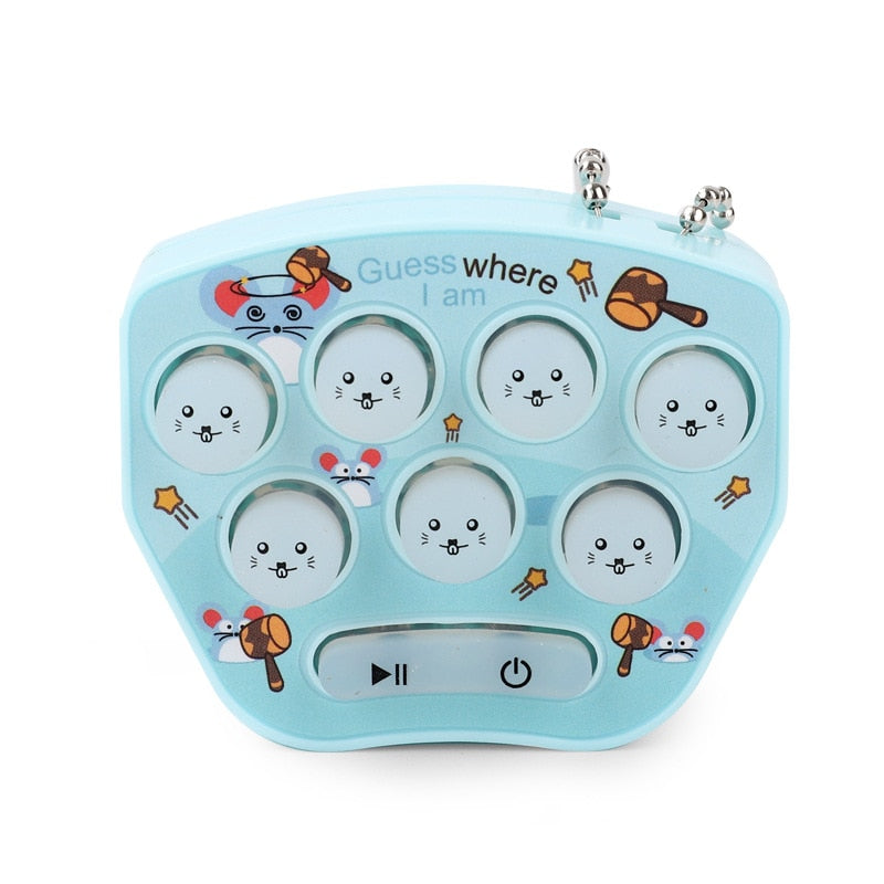 Fun Mini Whack a Mole Keychain Game