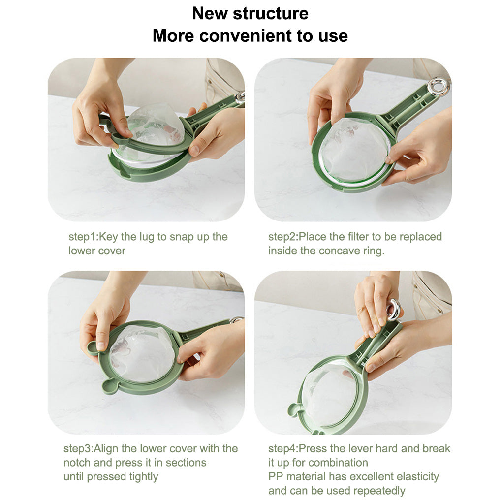 Easy Clean Mesh Kitchen Strainer