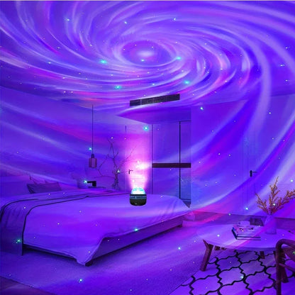 Colorful Night Light Projector with Music and Remote
