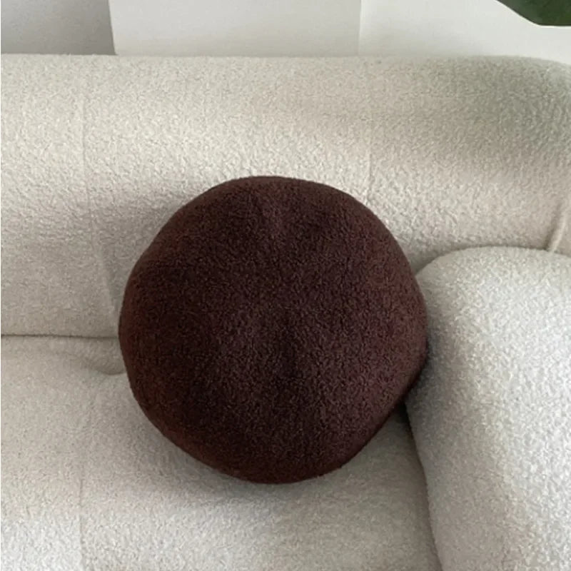 Soft Abstract Throw Pillow