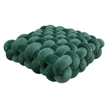 Plush Textured Knot Pillow