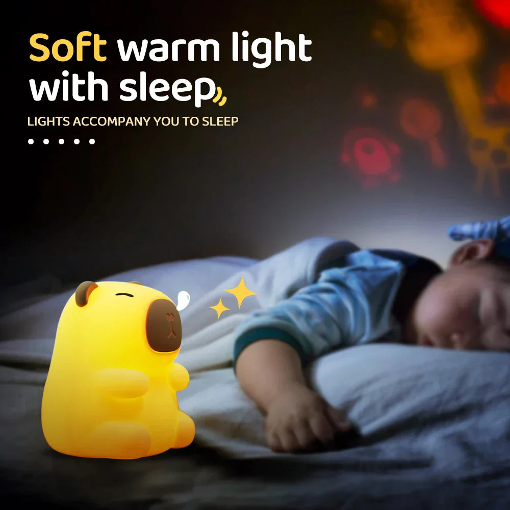Soft Glow Portable Night Lamp