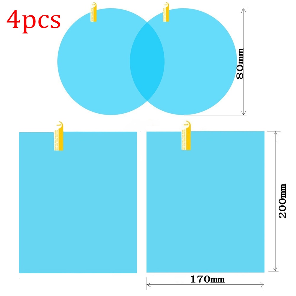 Clear Waterproof Auto Window Sticker Film