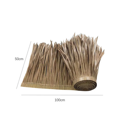 Outdoor Artificial Palm Leaf Roofing Material 100x50cm