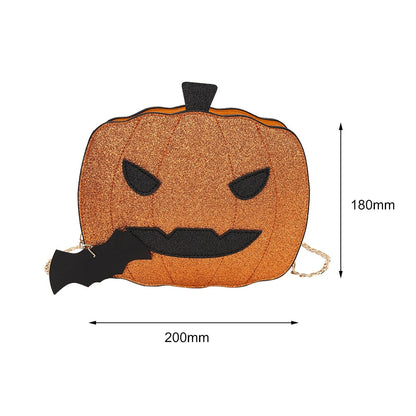 Small Orange Cute Shoulder Purse