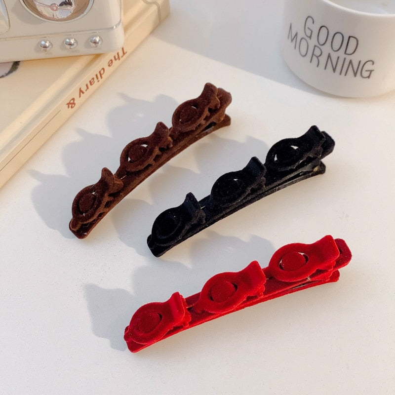 Easy 3-Layer Hair Clamp Styling Pin