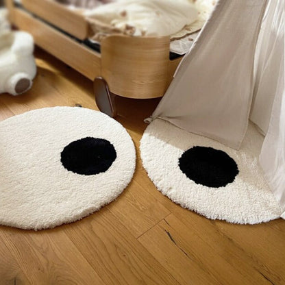 Colorful Fun Eyes Area Rug