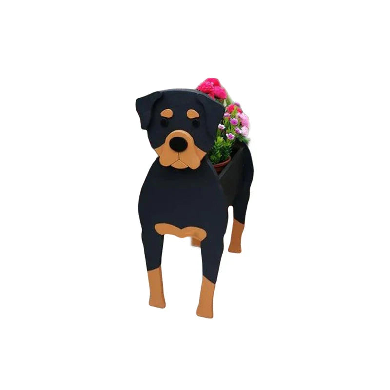 Cute Dog Planter - Adorable Pet Flower Pot