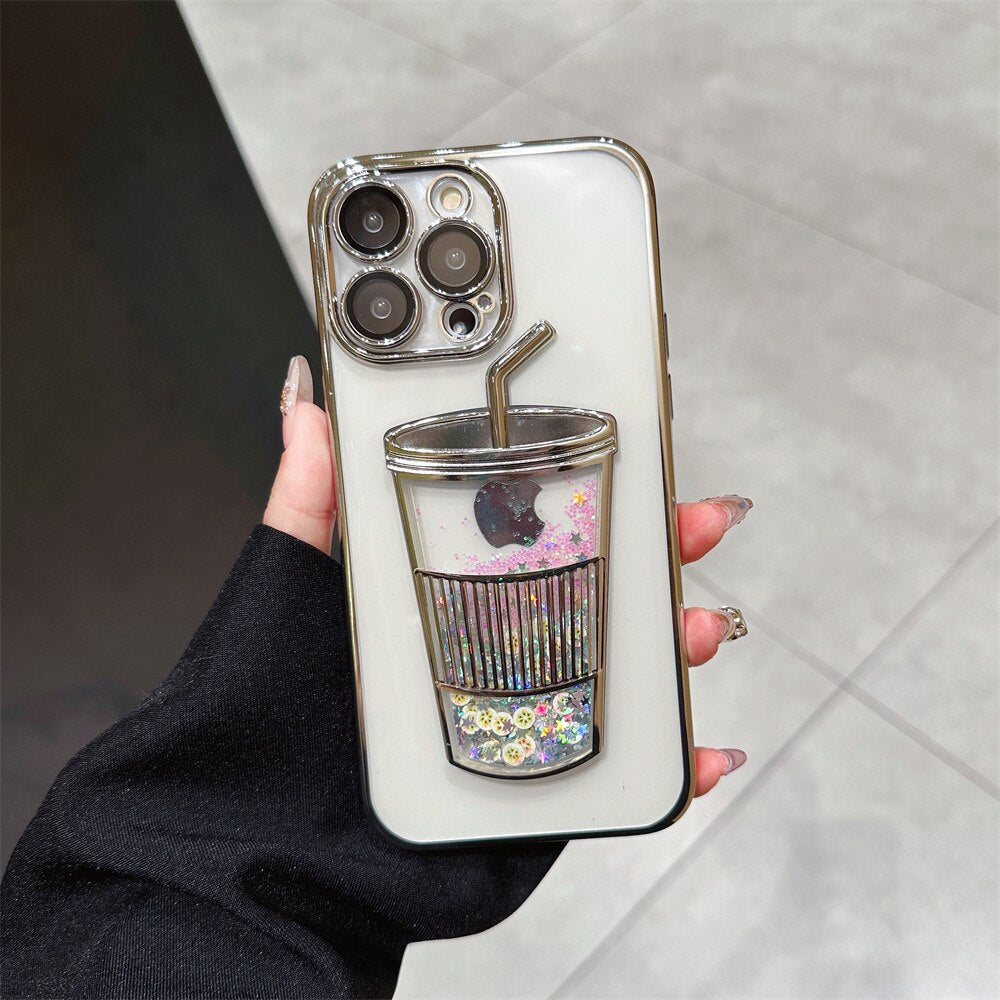 Sparkly Star Phone Case for iPhone