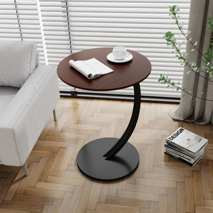 Sturdy Round End Table for Home and Office Use