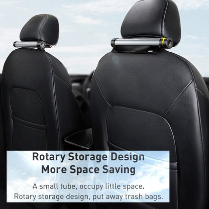 Compact Car Backseat Trash Can Holder