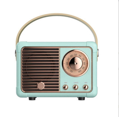 Compact Vintage Radio Bluetooth Speaker