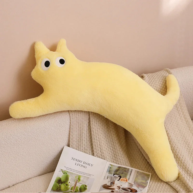 Big Soft Kitten Pillow