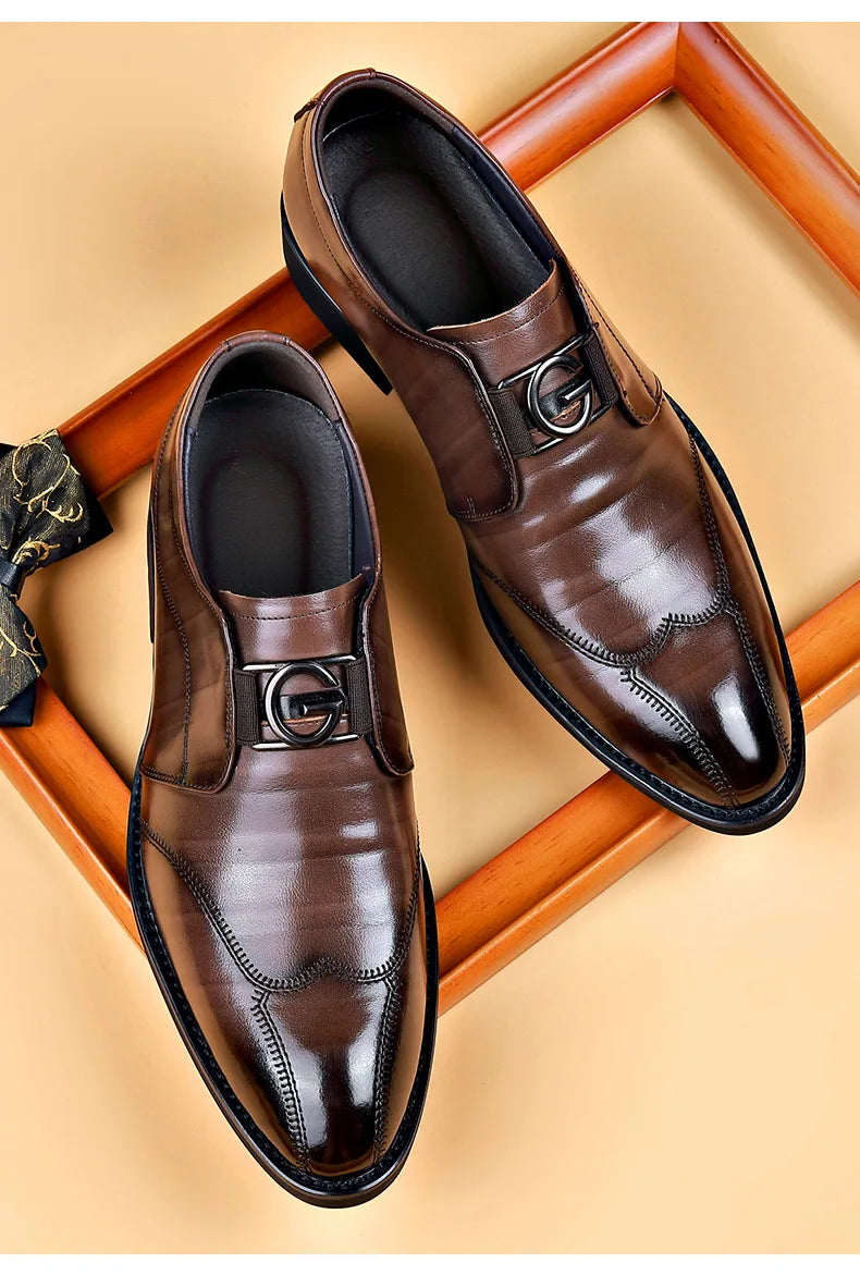 Classic Men's Leather Dress Shoes
