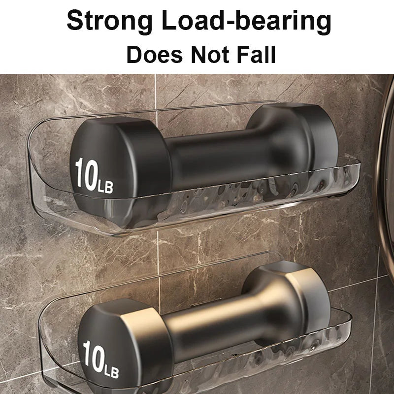 Adhesive Free Wall Mount Shower Caddy Shelf