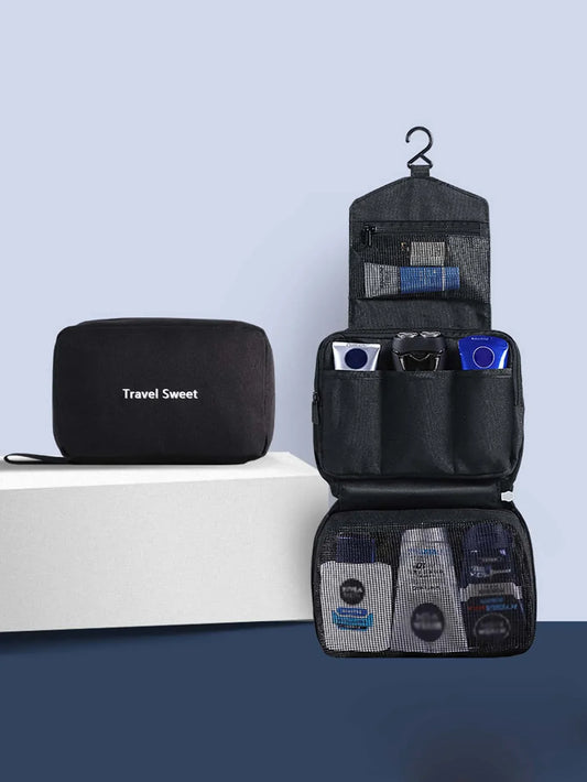 Compact Travel Toiletry Bag with Wet Dry Separator - Befez