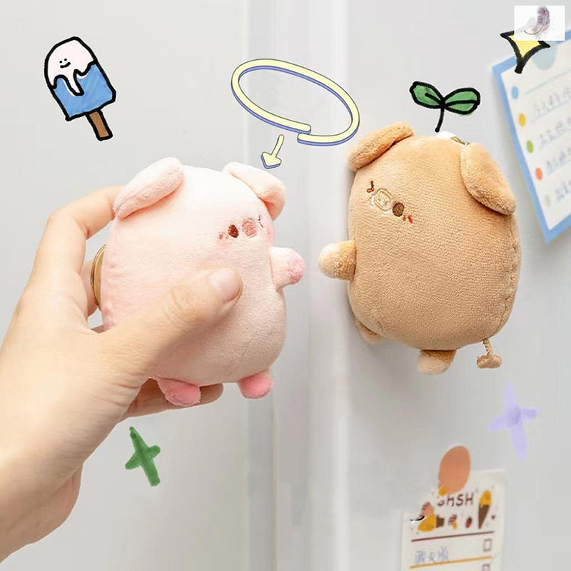 Sweet Couple Soft Plush Keychain