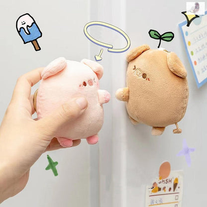Sweet Couple Soft Plush Keychain