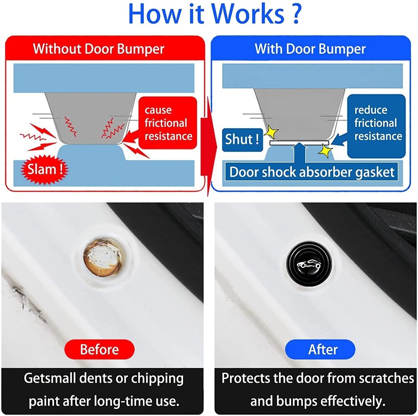 Car Door Protector Soft Cushion Pads