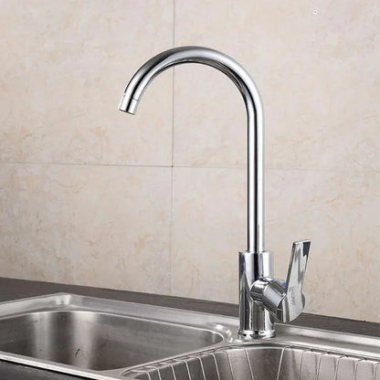 Stylish Chrome Kitchen Sink Faucet