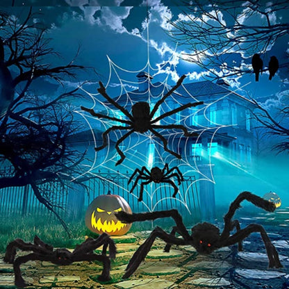 Spooky Giant Spider Halloween Decor