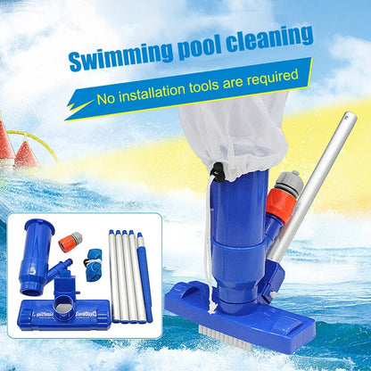 Powerful Pool Vacuum Cleaner Kit for Pools and Aquariums