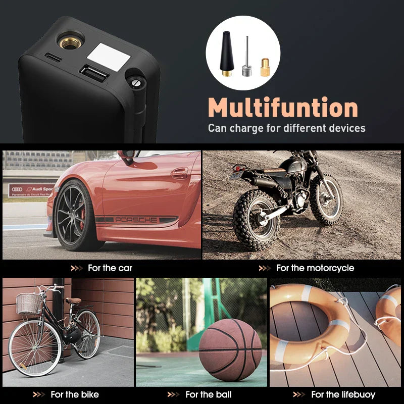 Portable Cordless Air Compressor Pump