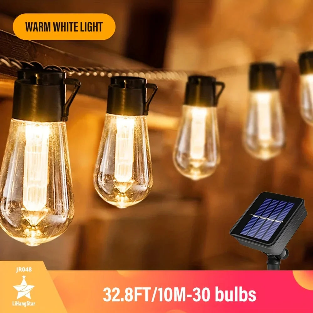 Outdoor Solar Powered String Lights Waterproof IP44 - Befez