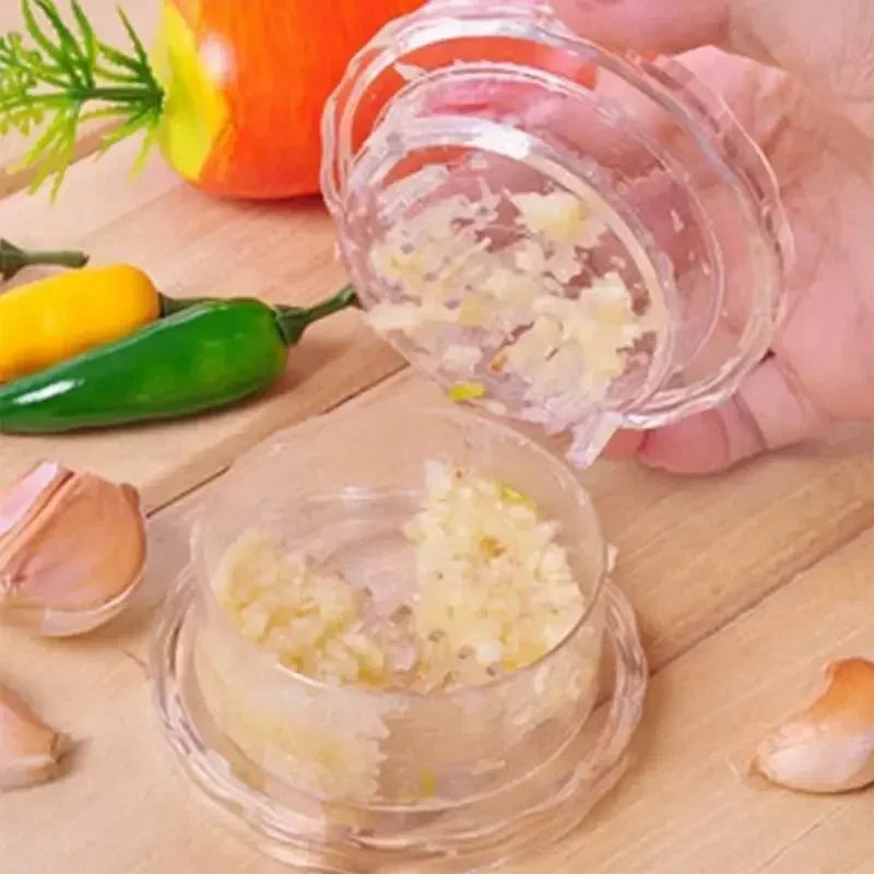 Easy Garlic Press Chopper Manual Mini Tool