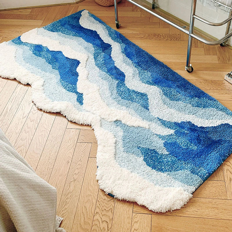 Ocean Blue Area Rug