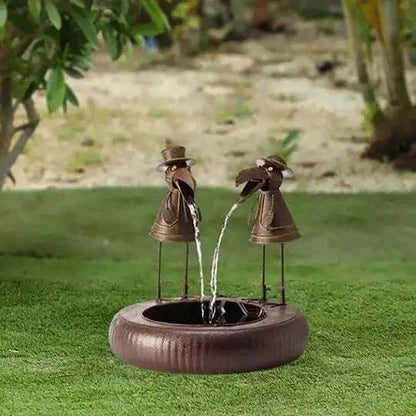 Serenene Garden Waterfall Fountain Outdoor Decor