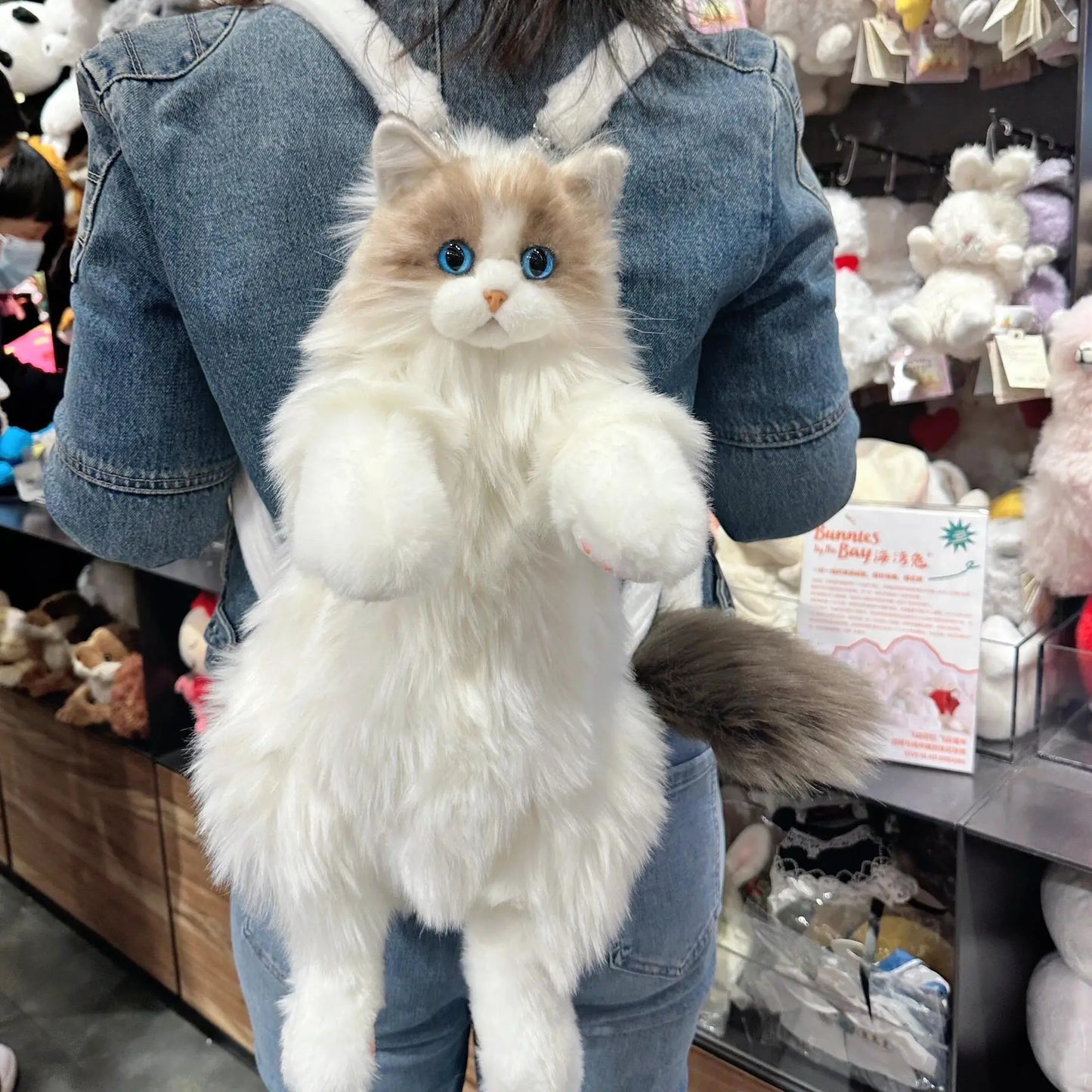Adorable Kitten Soft Backpack