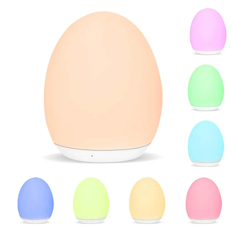Colorful LED Night Lamp for Kids Room
