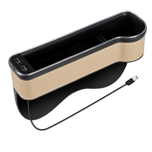 Car Storage Box with USB Charger and LED Light - Befez