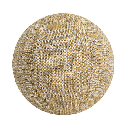 Round Woven Decor Pillow