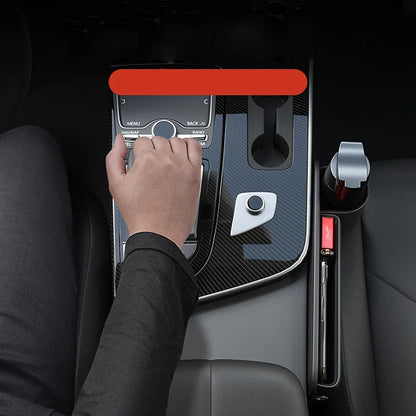 Car Seat Gap Storage Leather Cup Holder Organizer