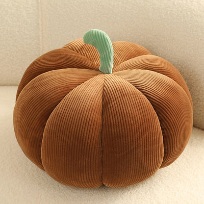 Cozy Orange Autumn Throw Pillows