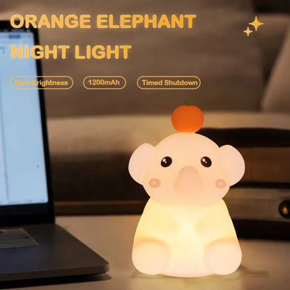 Compact LED Nightlight with Adjustable Brightness