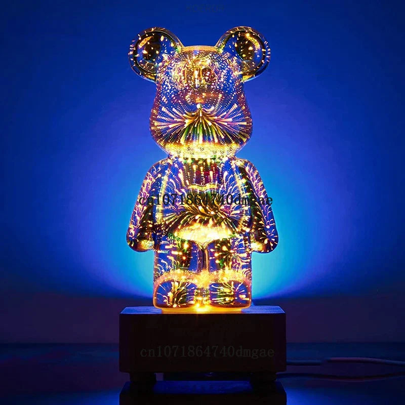 Colorful 3D Fireworks LED Mood Lamp