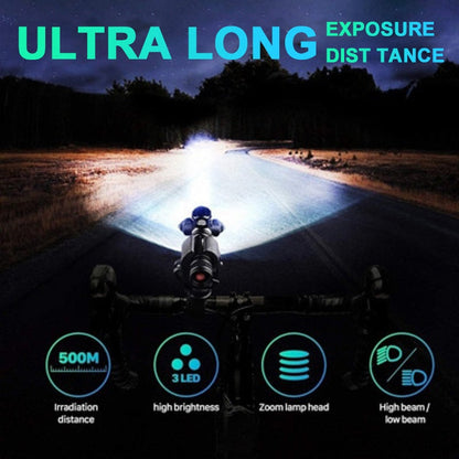Bright 3 LED Rechargeable Flashlight