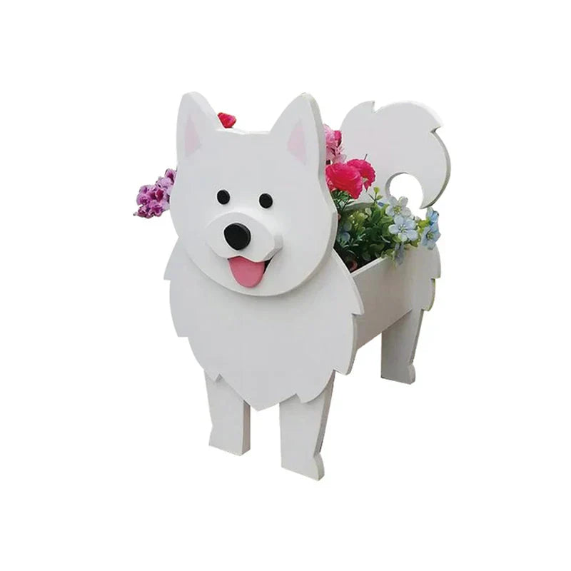 Cute Dog Planter - Adorable Pet Flower Pot