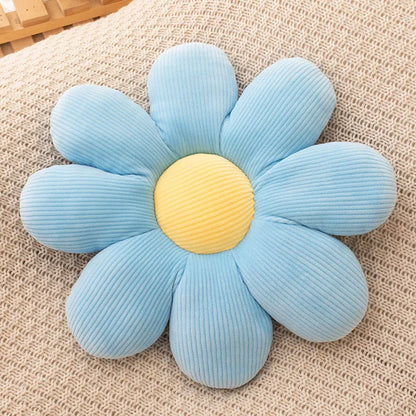 Soft Floral Throw Pillow